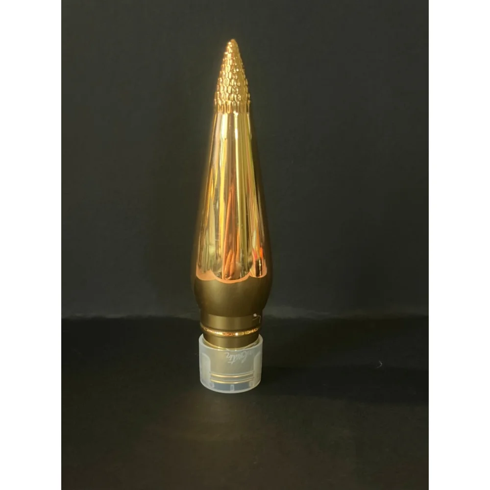 Women's Christian Louboutin Gold/Orange Lipstick in Gold Casing